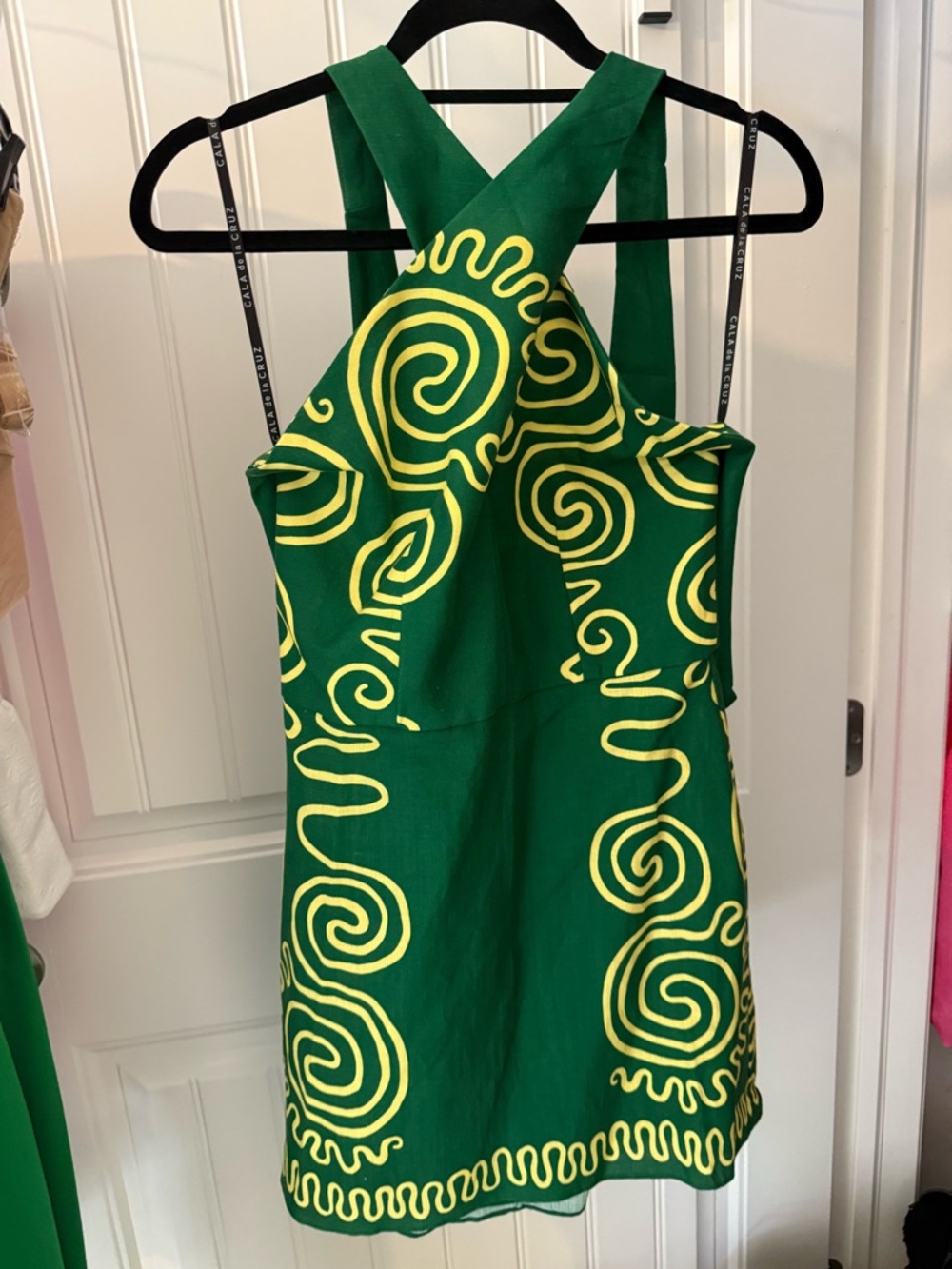 NWT Cala de la Cruz Venata Open Back Halter Dress size small - Picture 10 of 12